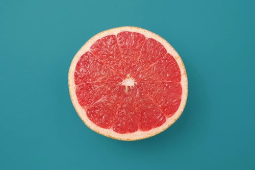 Grapefruit Enthält wenig Kalorien