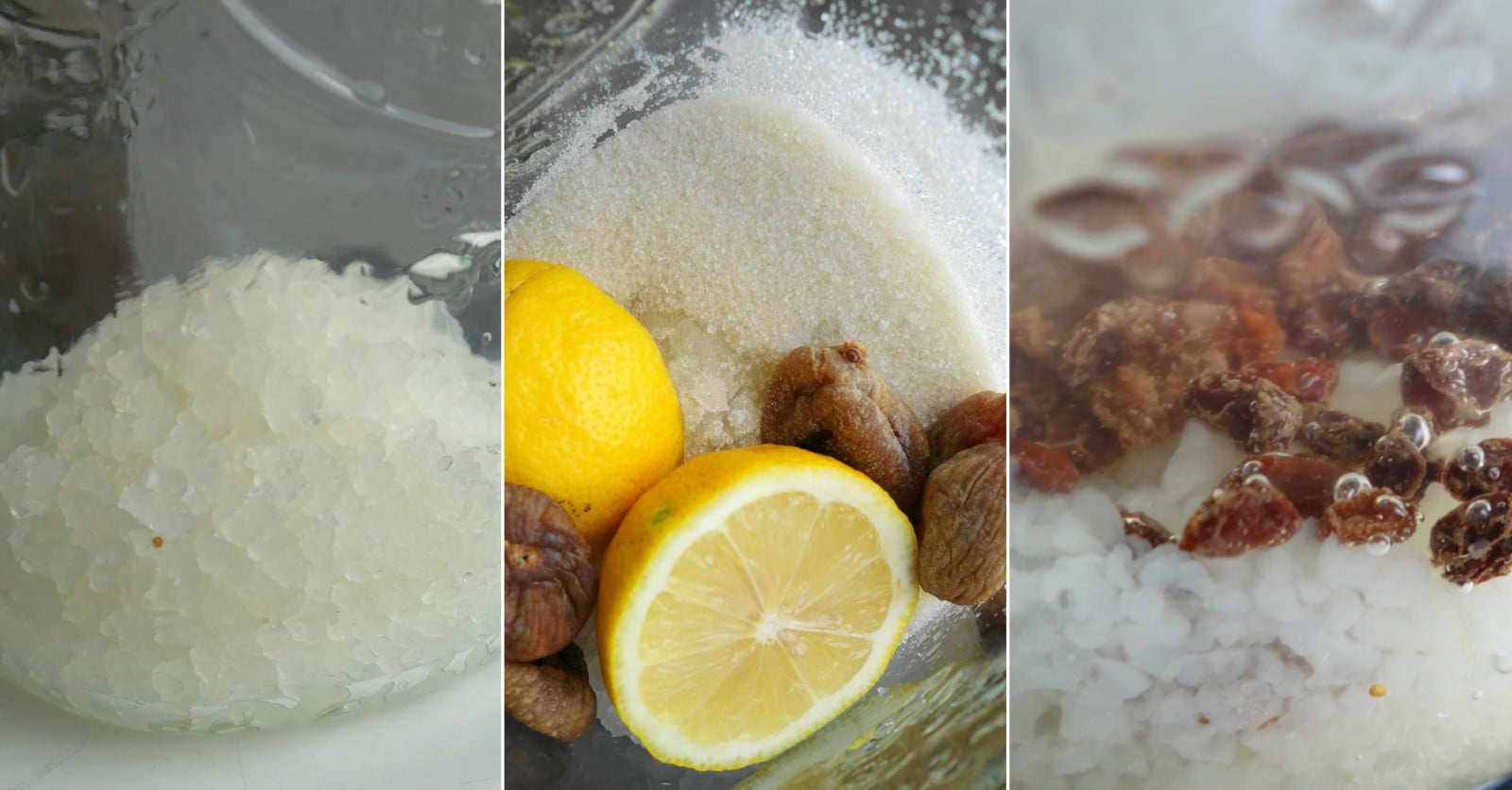 Wasserkefir rezept mit Citrone und trocken fruchte